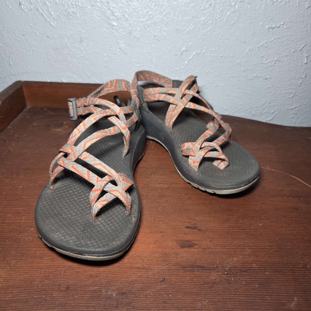 Chaco Women's Sandals - Orange and Black